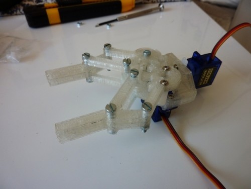in 3D bộ phận robot, in 3D chi tiết lắp ghép robocon, in 3D linh kiện chế robot