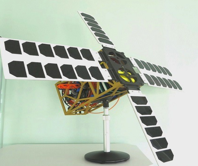 Hình ảnh vệ tinh Spiderat được sản xuất một phần trên mặt đất bằng công nghệ in 3D