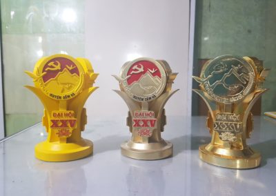 Cúp vàng Đại hội Đảng bộ Huyện Đầm Hà