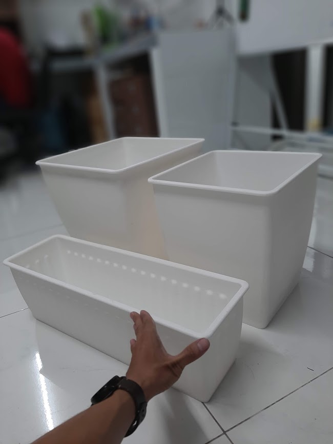 in 3D mẫu thùng nhựa, chế tạo mẫu khay nhựa mockup