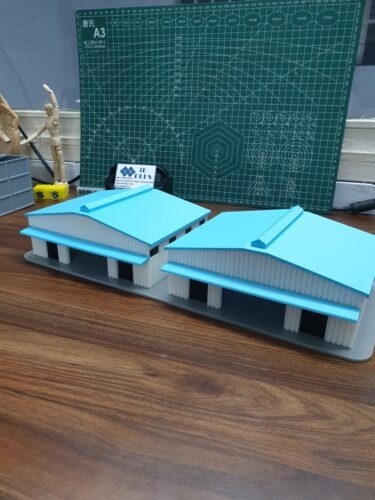 in 3D nhà xưởng Nestle