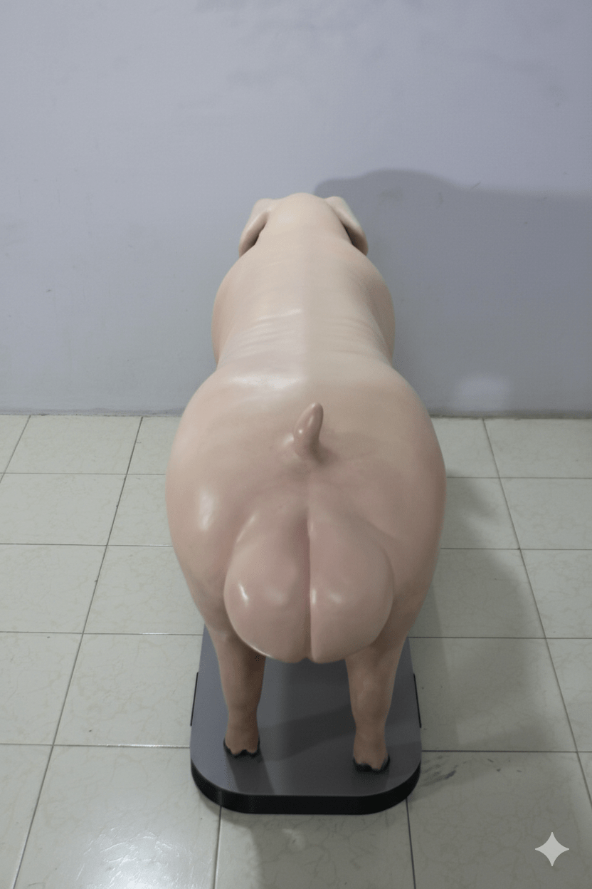 Mô hình 3D heo giống Duroc - Việt Thái Genetics