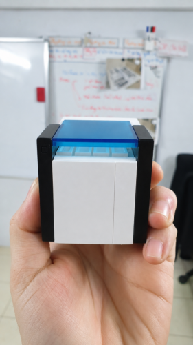 in 3d mô hình sa bàn máy roche, lab xét nghiệm mô hình 3d